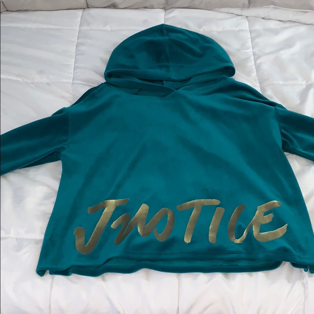 Velvet hoodie